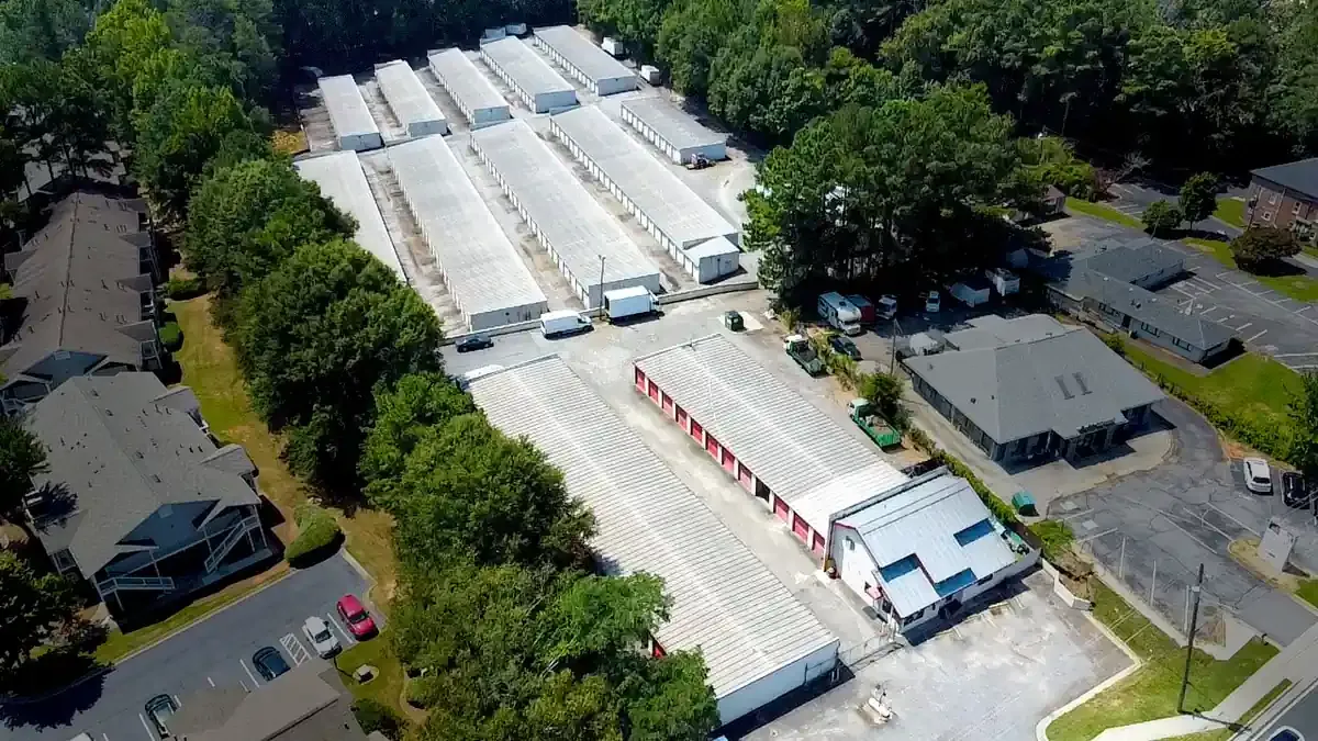 Aerial view of Tucker